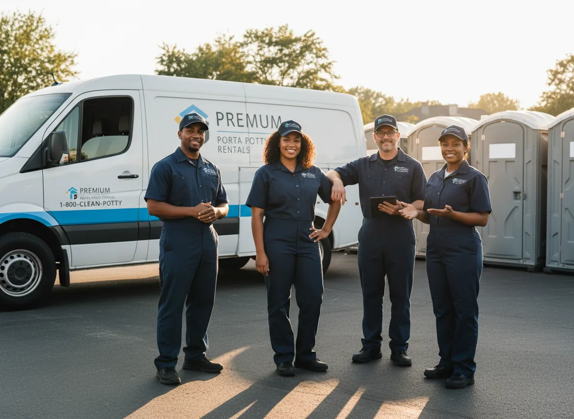 VIP Portable Toilets company in Fort Blackmore, VA